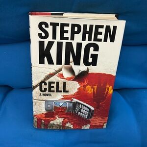 Stephen King Book Cell Hard Cover A Novel